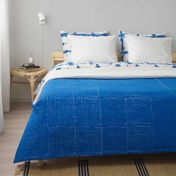 Покрывало ТЭНКВЭРД, синий (250x250 см) - фото 3