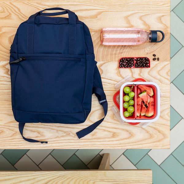 Рюкзак, синий 12 л IKEA STARTTID СТАРТТИД 204.589.98 - схема-чертеж с размерами