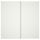 Пара раздвижных дверей МЕХАМН, белый