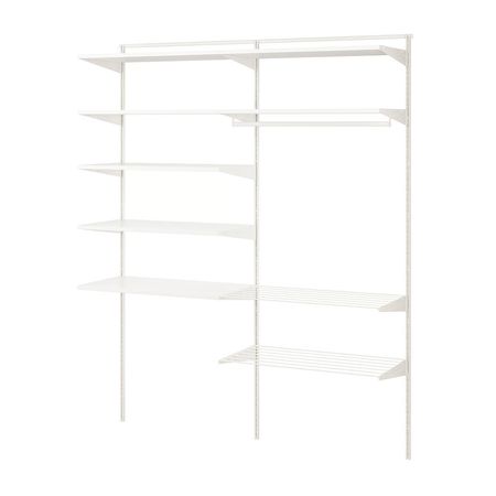 BOAXEL Комбинация для прачечной - белый 165x40x201 см