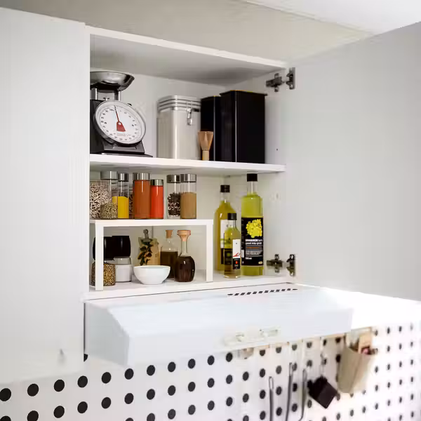 KNOXHULT Навесной шкаф с дверцей - белый 60x60 см - фото 2