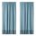 Затемняющие гардины, 2 шт., синий 145x300 см IKEA MARJUN МАРЬЮН 604.140.64