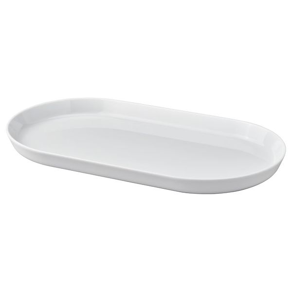 IKEA 365+ Блюдо - белый 36x20 см - фото 1
