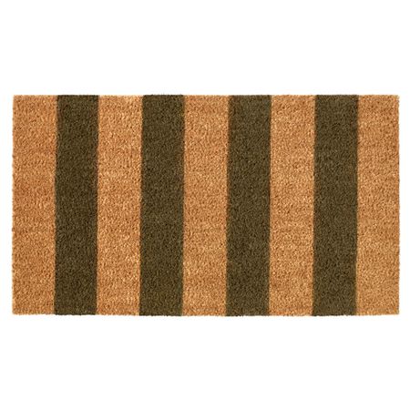 Придверный коврик КВОРИГ, неокрашенный, темно-зеленый (40x70 см)