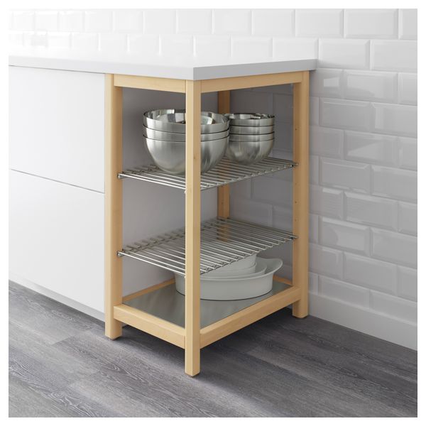 Модуль для хранения СКОРАЛИД, береза (40x60x88 см) - схема-чертеж с размерами