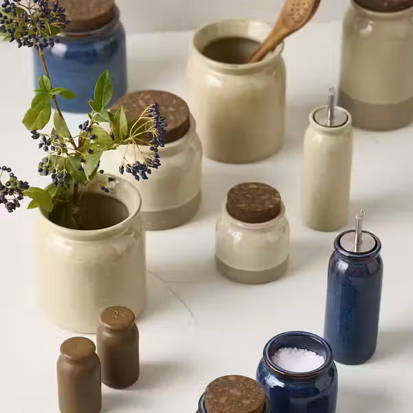 BRUGDHAJ БРУГДХЭЙ Солонка/перечница, 2 штуки - коричневый 9 см - фото 3