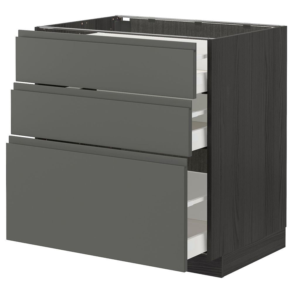 IKEA, вид спереди - схема-чертеж с размерами