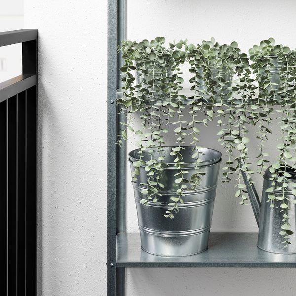 Искусственное растение в горшке, для дома, улицы подвесной/эвкалипт 9 см IKEA FEJKA ФЕЙКА 504.668.12 - фото 6