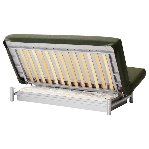 Диван-кровать 3-местный БЕДИНГЕ ЛЁВОС, Эдшен зеленый - фото 3