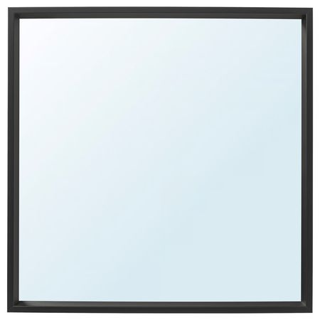 NISSEDAL Зеркало - чёрный 65x65 см