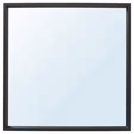 NISSEDAL Зеркало - чёрный 65x65 см
