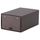 Коробка для обуви, темно-коричневый 34x22x15 см IKEA ANILINARE АНИЛИНАРЕ 204.767.61