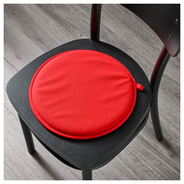 Подушка на стул ЦИЛЛА, красный (34 см) - фото 2