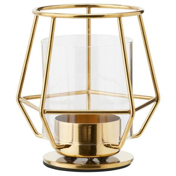 Подсвечник для греющей свечи 10 см IKEA PÄRLBAND ПЭРЛЬБАНД 903.500.94 - фото 1