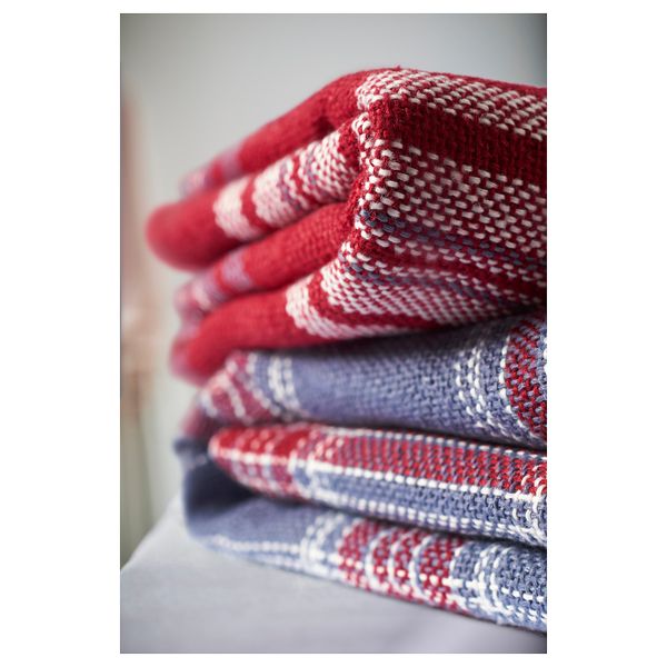 Плед АННАМИА, клетка, красный (140x205 см) - схема-чертеж с размерами