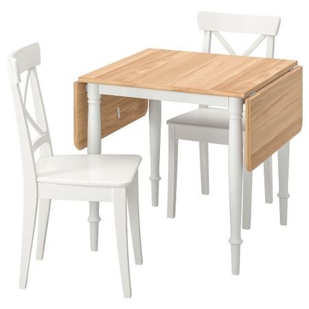 Стол и 2 стула, 74, 134x80 cm IKEA DANDERYD ДАНДЭРЮД, INGOLF ИНГОЛЬФLF ИНГОЛЬФ 094.783.99