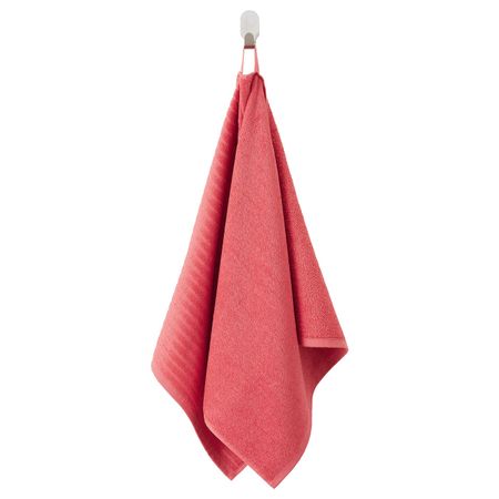 Полотенце, светло-красный 50x100 см IKEA VÅGSJÖN ВОГШЁН 704.394.41
