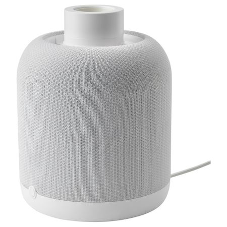 Основание лампы с динамиком WiFi, белый, умный дом IKEA SYRLIG СИРЛИГMFONISK 704.857.63