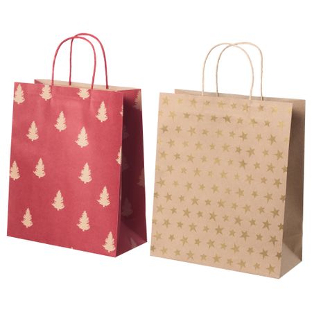 Подарочный пакет ВИНТЕР 2018, естественный (27x32 см)