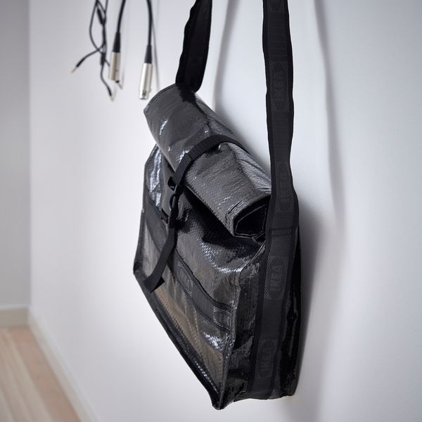 Сумка, 34x43x10 см/13 л, черный IKEA OBEGRÄNSAD 605.251.37 - фото 3