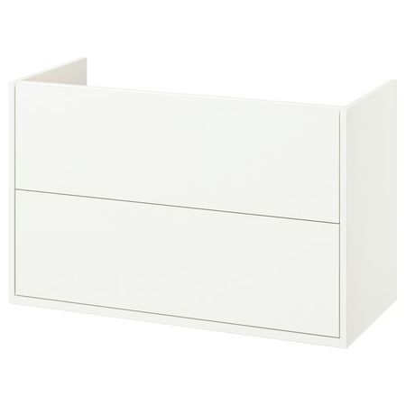 HAVBÄCK Шкаф для раковины с ящиками - белый 100x48x63 см
