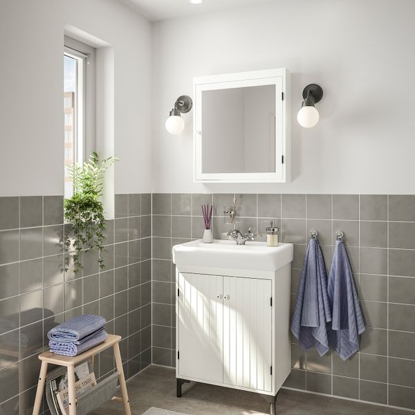 IKEA в интерьере ванной