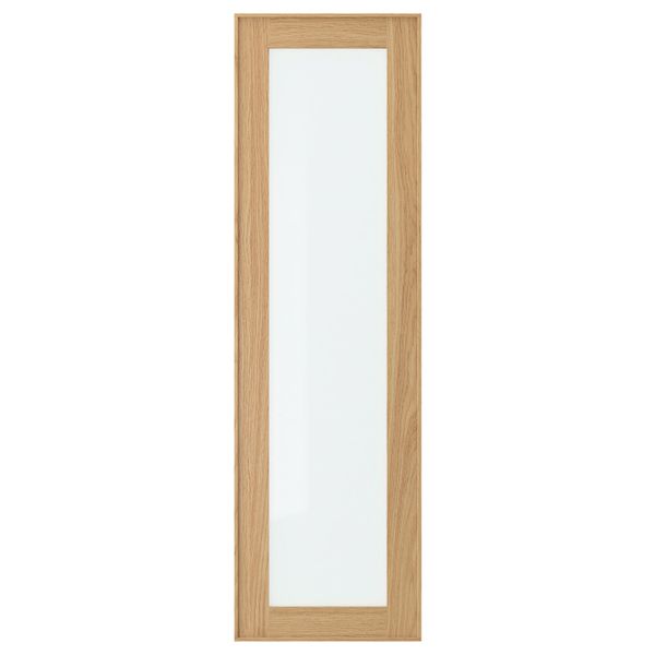 Стеклянная дверь, дуб 30x100 см IKEA EKESTAD ЭКЕСТАД 603.671.14 - фото 1