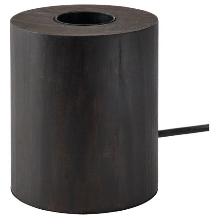 Лампа настольная, 11 см, темно-коричневый дерево IKEA BLEKKLINT 704.862.96