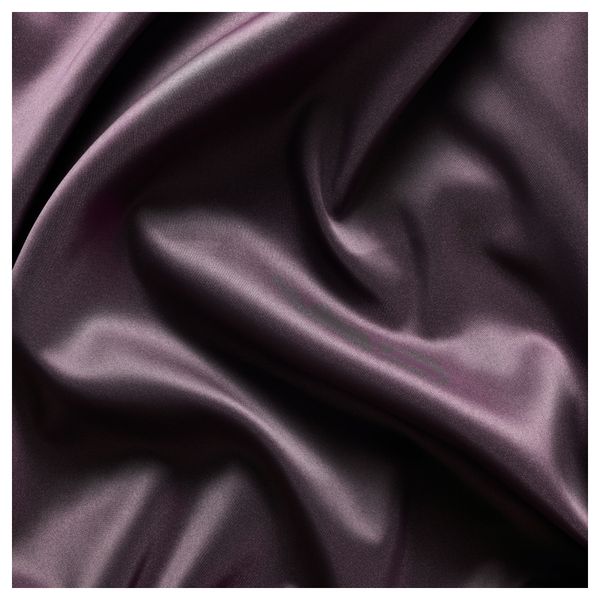 Гардины, 1 пара ПЭРЛЬБУСКЕ, темно-сиреневый (145x300 см) - фото 3