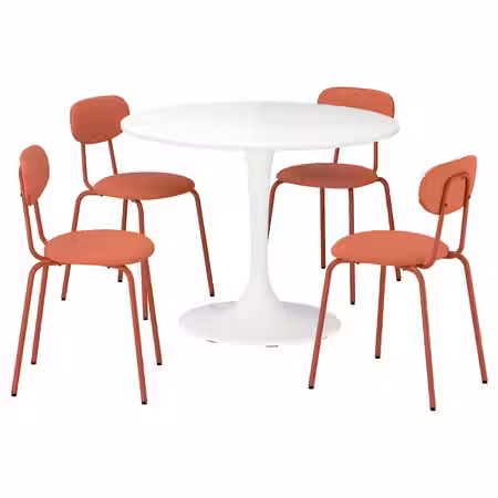 DOCKSTA / SANDSBERG Стол и 4 стула