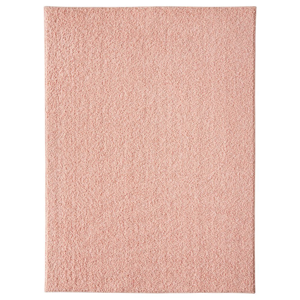Ковер, длинный ворс АЛЛЕРСЛЕВ, светло-розовый (133x180 см) - фото 1
