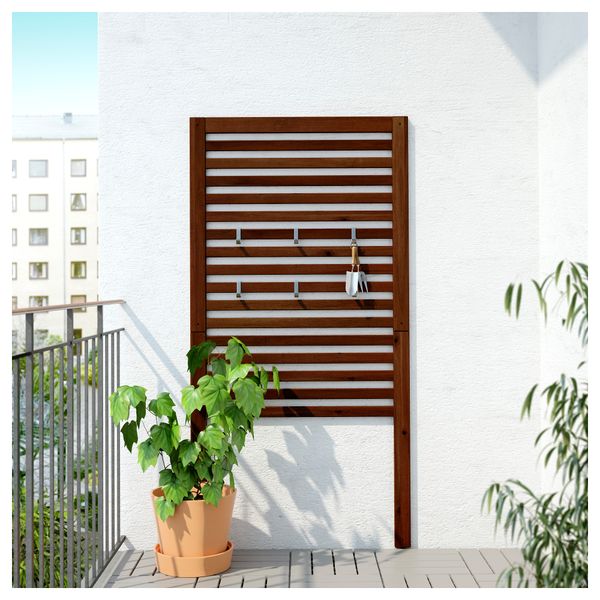 Настенная панель ЭПЛАРО, коричневый коричневая морилка (80x158 см) - фото 2