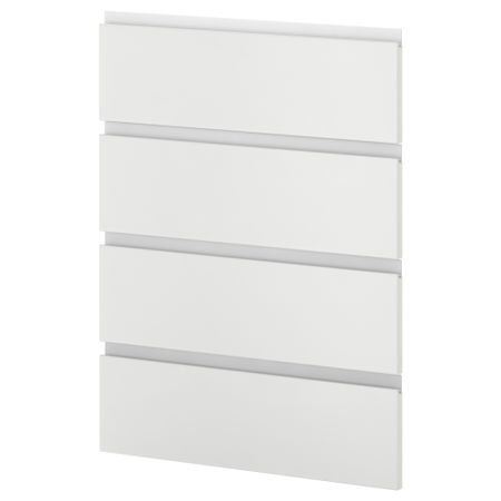 4 фронтальных панели для посудомоечной машины МЕТОД, Нодста белый (60 см)