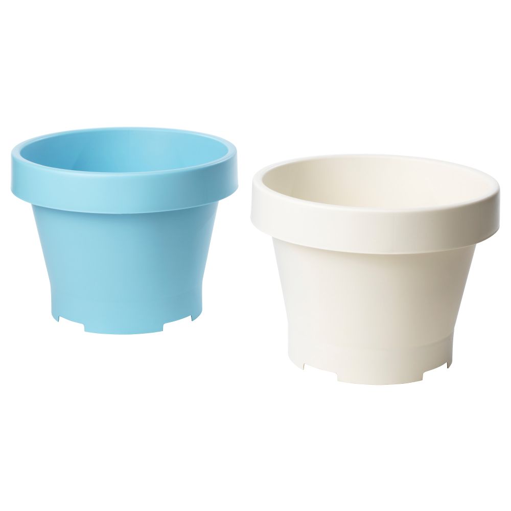 Горшок цветочный ГРЭВА, д/дома/улицы, разные цвета (42x35 см) - схема-чертеж с размерами