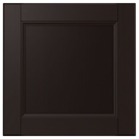 Фронтальная панель ящика ЛАКСАРБИ, черно-коричневый