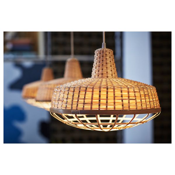 Подвесной светильник ИНДУСТРИЕЛЛ, бамбук (40 см) - фото 3