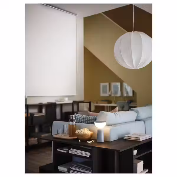 HOLMERUD ХОЛМЕРУД Придиванный столик - темно-коричневый 80x31 см - фото 4