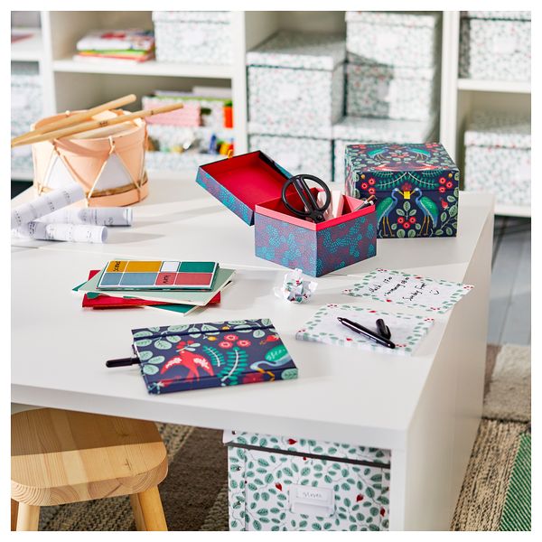 Коробка подарочная, 2 штуки АНИЛИНАРЕ, красный, зеленый - схема-чертеж с размерами