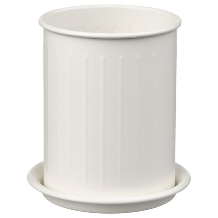 VÄLVÅRDAD Сушилка для стол приб - белый/оцинковка 13 см