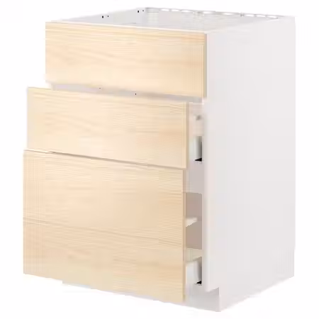 METOD / MAXIMERA Шкаф д/варочн панели/вытяжка/ящик