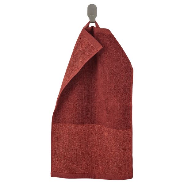 Полотенце, коричнево-красный/меланж 30x50 см IKEA HIMLEÅN ХИМЛЕОН 004.918.28 - фото 1