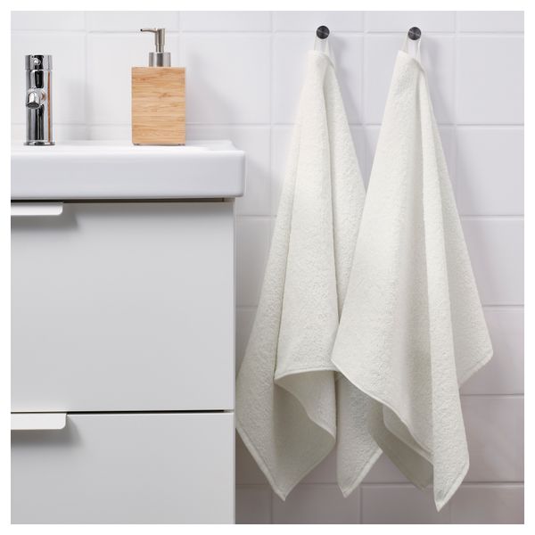 Полотенце ГЭРЕН, белый (50x100 см) - фото 3