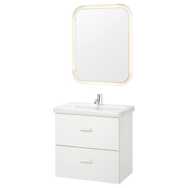 IKEA в интерьере ванной