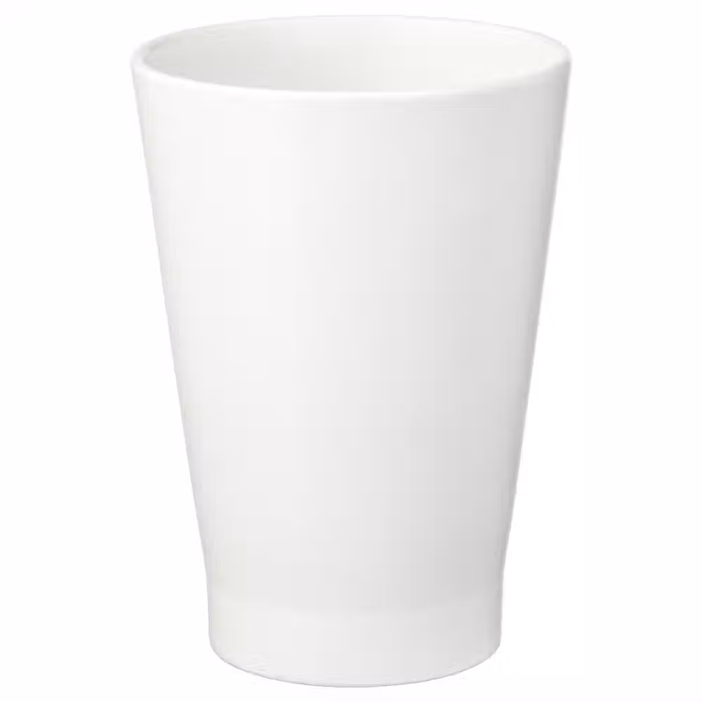 PAPAJA Кашпо - белый 12x19 см - фото 1