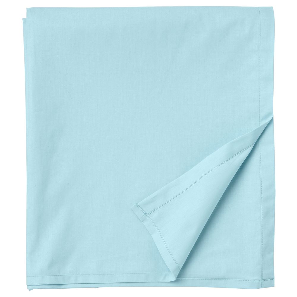 Простыня, голубой 240x260 см IKEA ДВАЛА 704.236.71 - фото 1