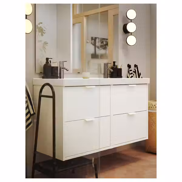 BÄSINGEN БЭСИНГЕН Табурет-лестница с поручнем - антрацит - фото 6