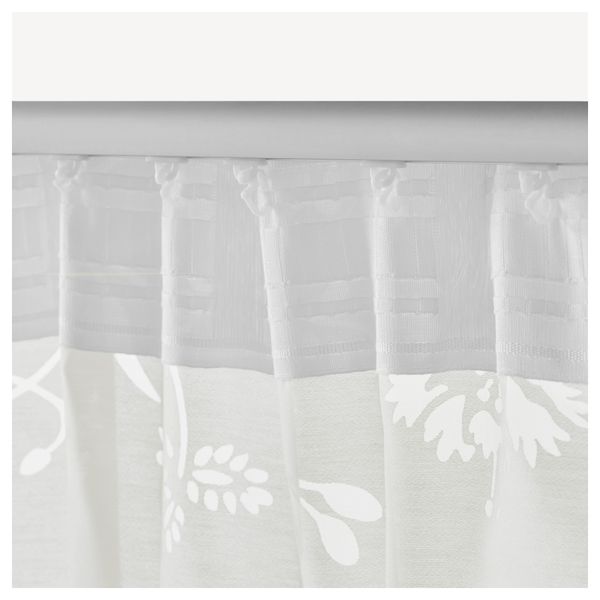 Гардины, 2 шт. БОРГХИЛЬД, белый (145x300 см) - фото 4