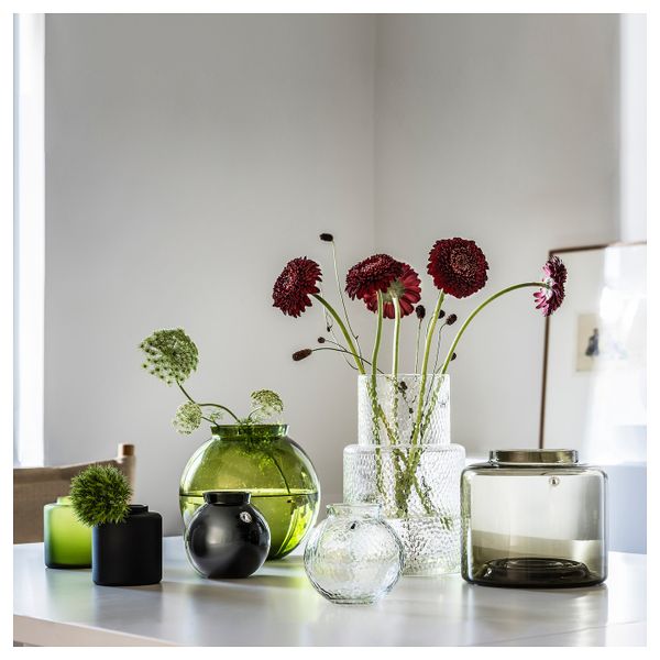 Ваза, матовое стекло/зеленый 10 см IKEA KONSTFULL КОНСТФУЛЛ 805.119.50 - фото 5