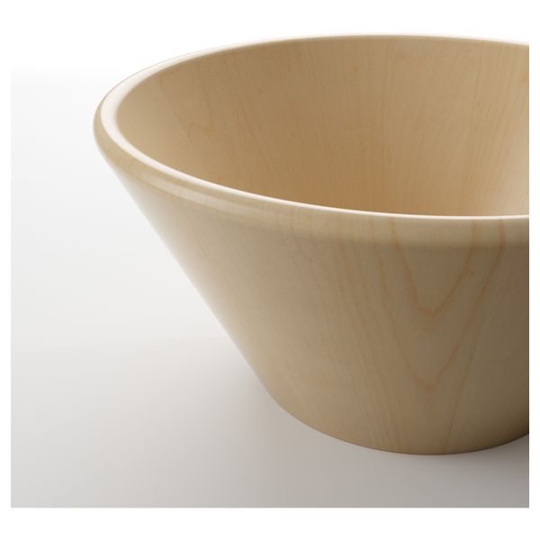 Миска сервировочная СЕКИН, береза (28 см) - схема-чертеж с размерами