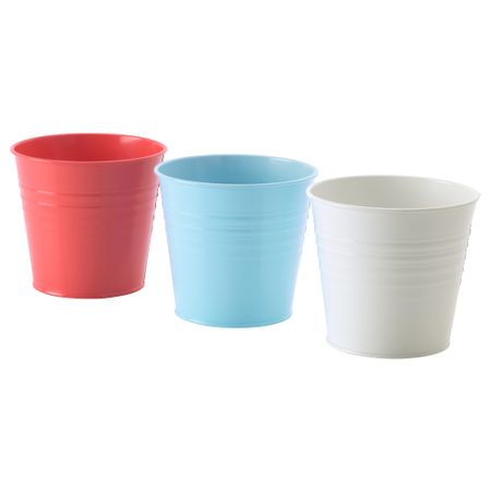 Кашпо СОККЕР, д/дома/улицы, разные цвета (12 см)